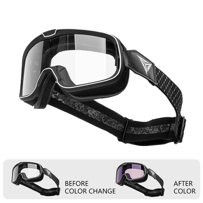 

Очки для мотокросса, фотохромные, ветрозащитные, с защитой от ультрафиолета, для мужчин и женщин, для езды на мотоцикле, пылезащитные очки для активного отдыха