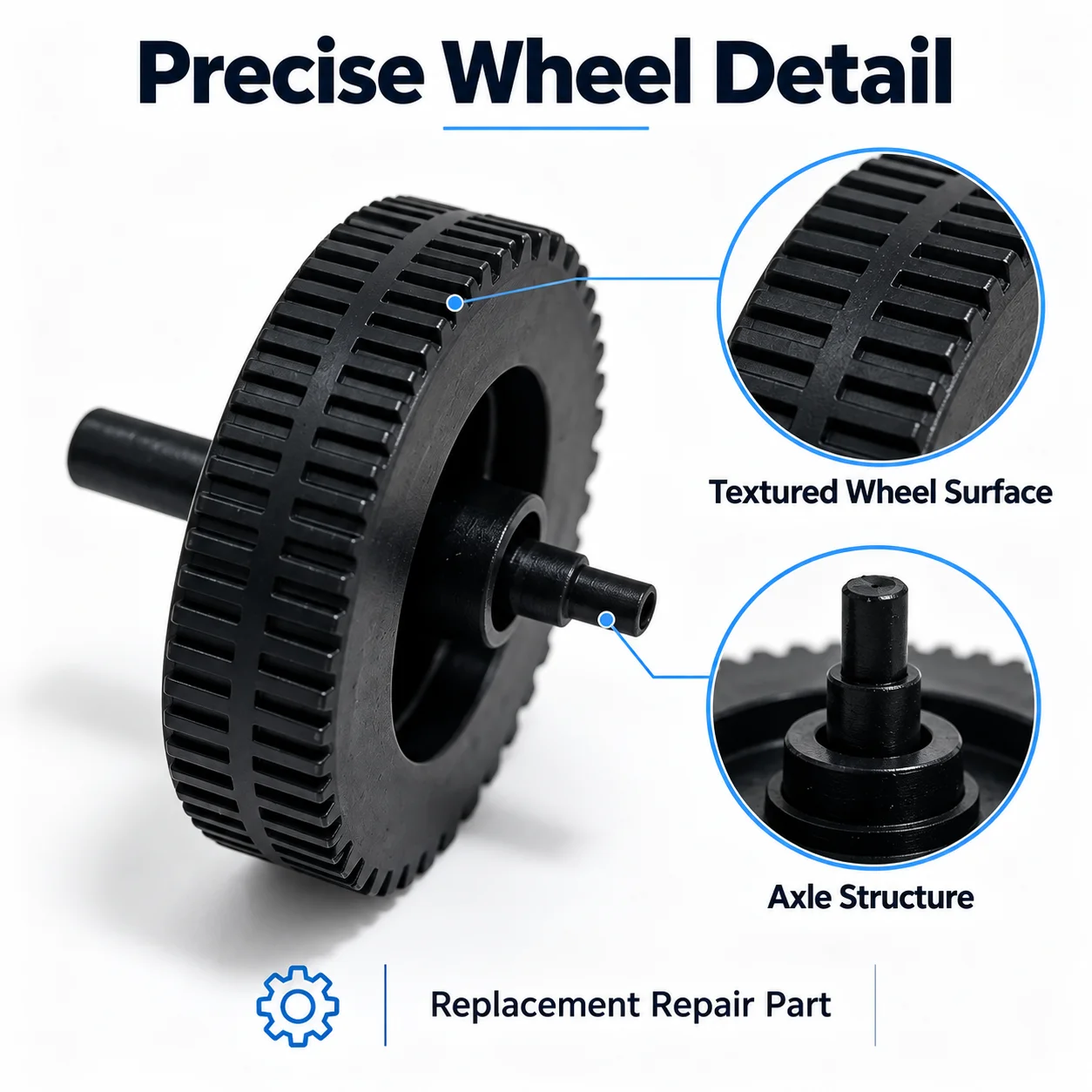 Mouse Scroll Wheel Replacement for Logitech M330 M331 M280 M275 Wireless Mouse Roller Repair Part Black Mouse Accessory