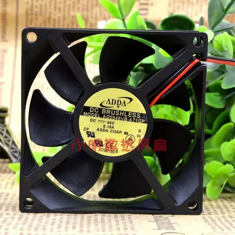 for ADDA AD0848VB-A71GP 8CM 8025 48V 0.18A High Speed Instrument Fan