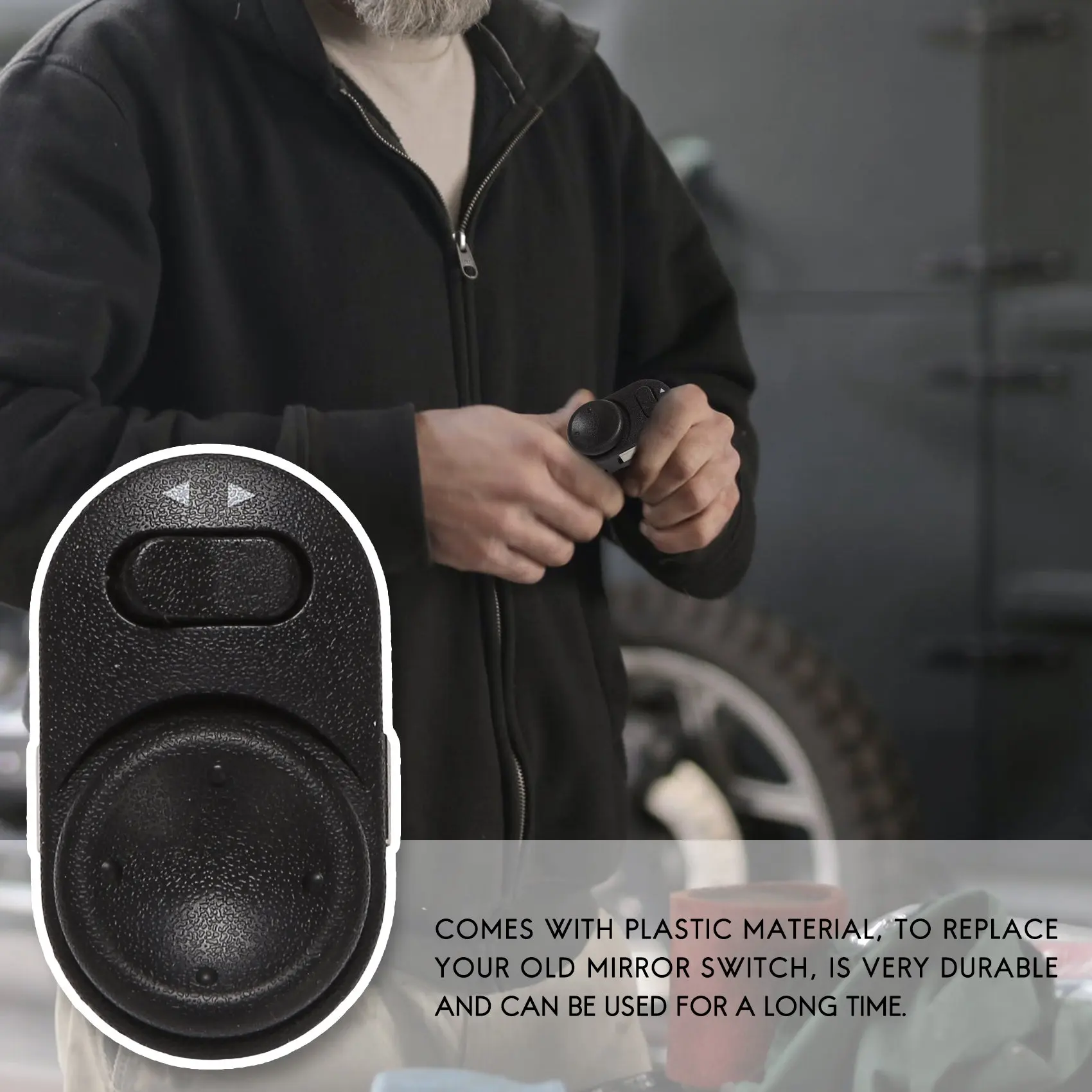 Side Mirror Rear View Mirror Switch Adjust Control Knob for -G Opel Meriva 9226863