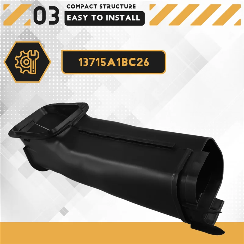 AS-Car Tubo del condotto di aspirazione dell'aria 13715A1BC26 per BMW Serie 5 G60 Serie 7 G70 2022-2023 Condotti di aspirazione Condotto dell'aria 13 71 5A1BC26