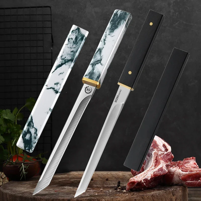 Cuchillo de utilidad para cortar carne, fruta, pescado, Chef, picar carne, verduras, cuchillos de cocina, forja a mano, deshuesado, cuchillo de carnicero, herramienta