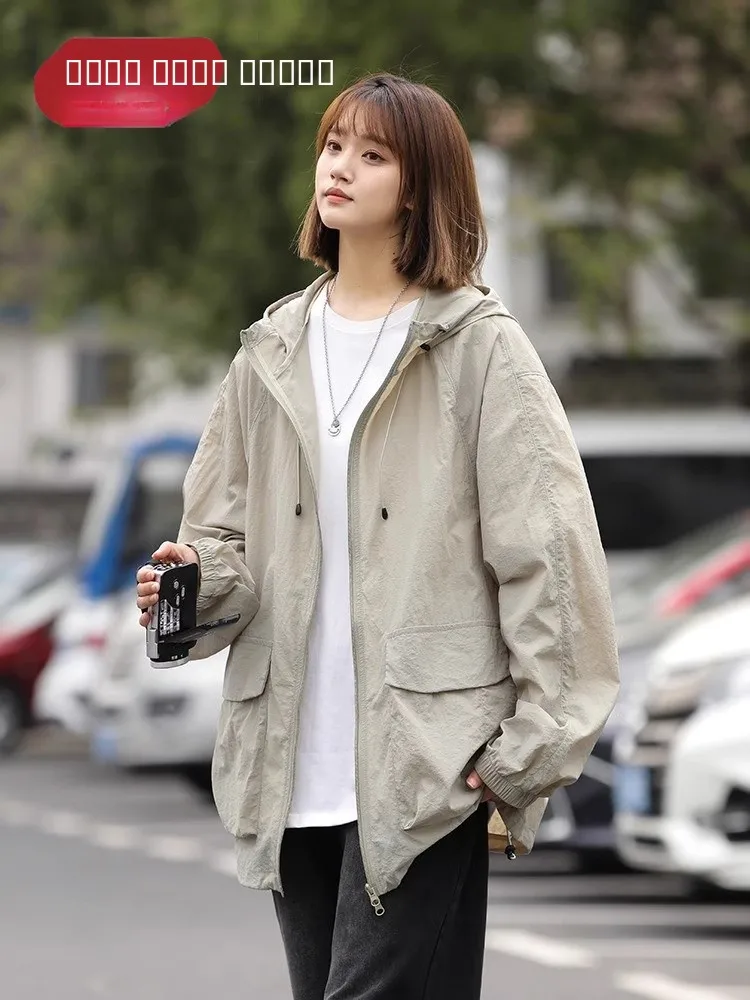 ملابس Tonlion up Do الرياضية للحماية من الشمس للرجال خفيفة الوزن ومسامية من الحرير الجليدي بغطاء للرأس من Jaet صيفية مضادة للأشعة فوق البنفسجية من البوليستر