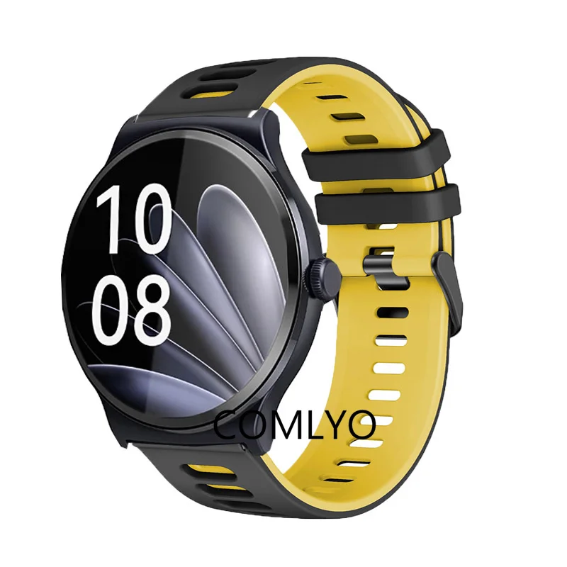 Silicone Band For Haylou solar lite Strap Smart Watch Wristband Bracelet Screen protector Film