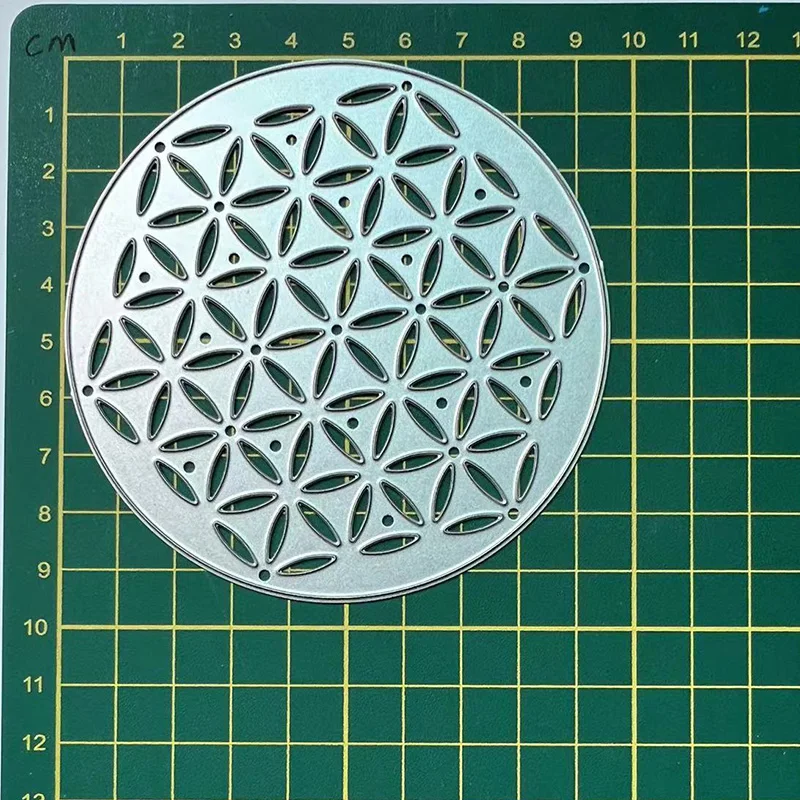 Matrices de découpe en métal, cercles artisanaux, pochoirs pour bricolage, Scrapbooking, modèle artisanal décoratif en gaufrage, 2020