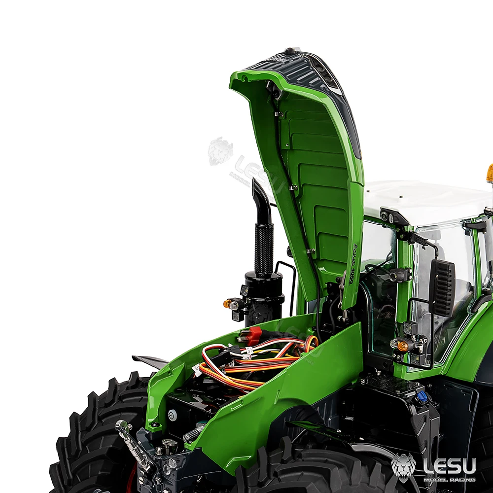 1/14 LESU 1050 RTR RC Tractor Truck Metal Chassis Sound Light System Ready to Run Remote Control Vehicle Car Toys Model Gifts