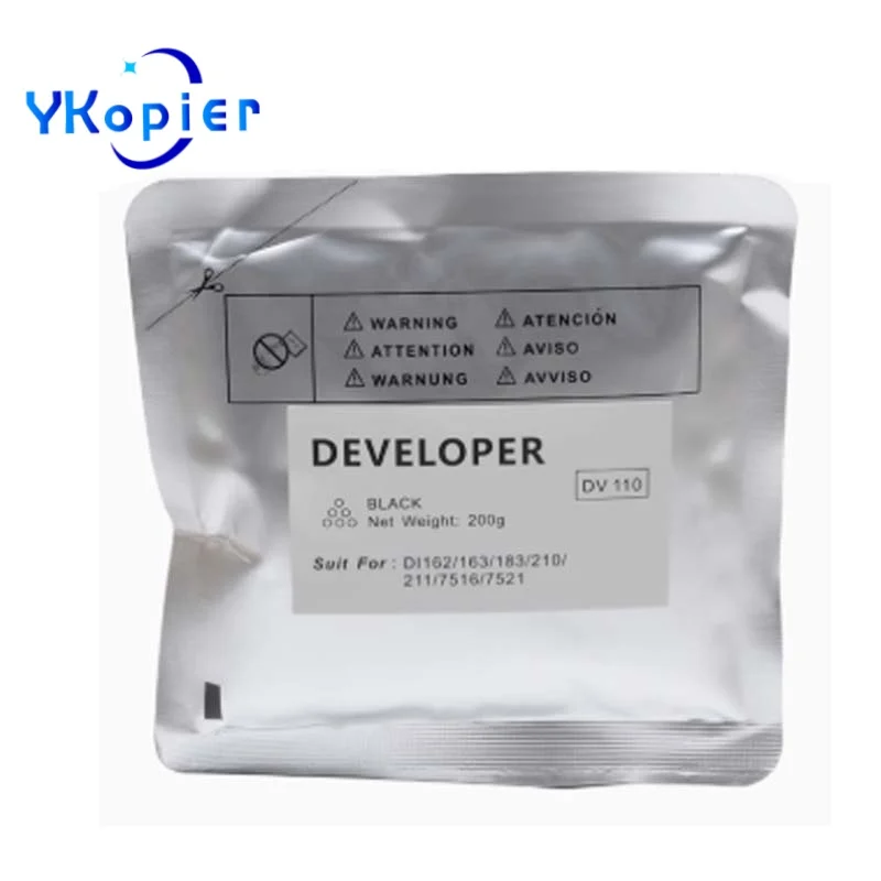 

DV110 200G Black Developer For Konica Minolta Bh162 Bh180 Bh210 DI152 DI183 DI250 DI3510 7118