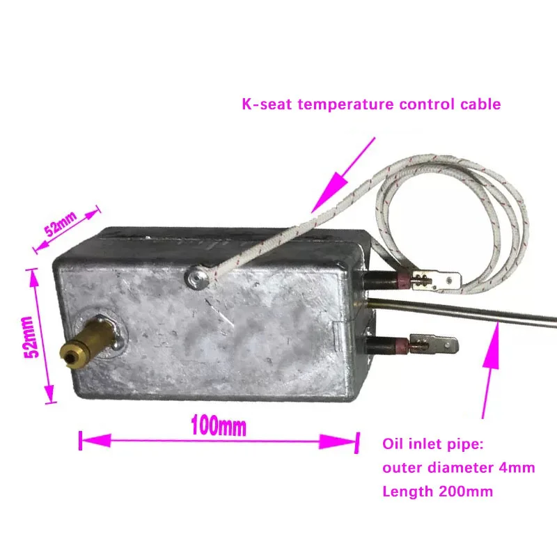 Stage Water Based Air Column Smoke Machine 1200/1500W Heating Core Spare Heating Block Part
