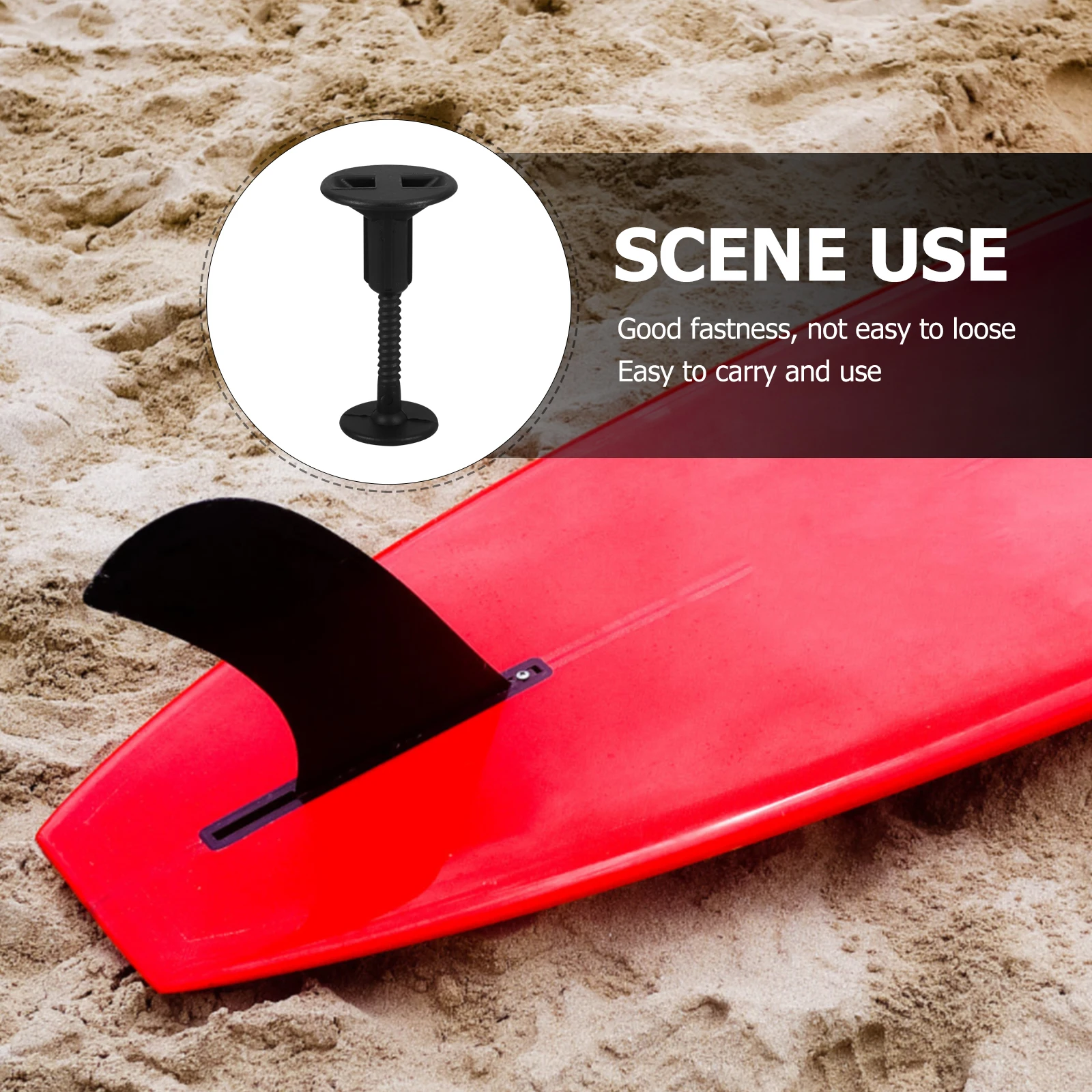 

4pcs Safety Foot Buckle for Surfboard Leash Durable ABS Water Sports Plastic Bolt Kayak Canoeing Outdoor Accessories Long term