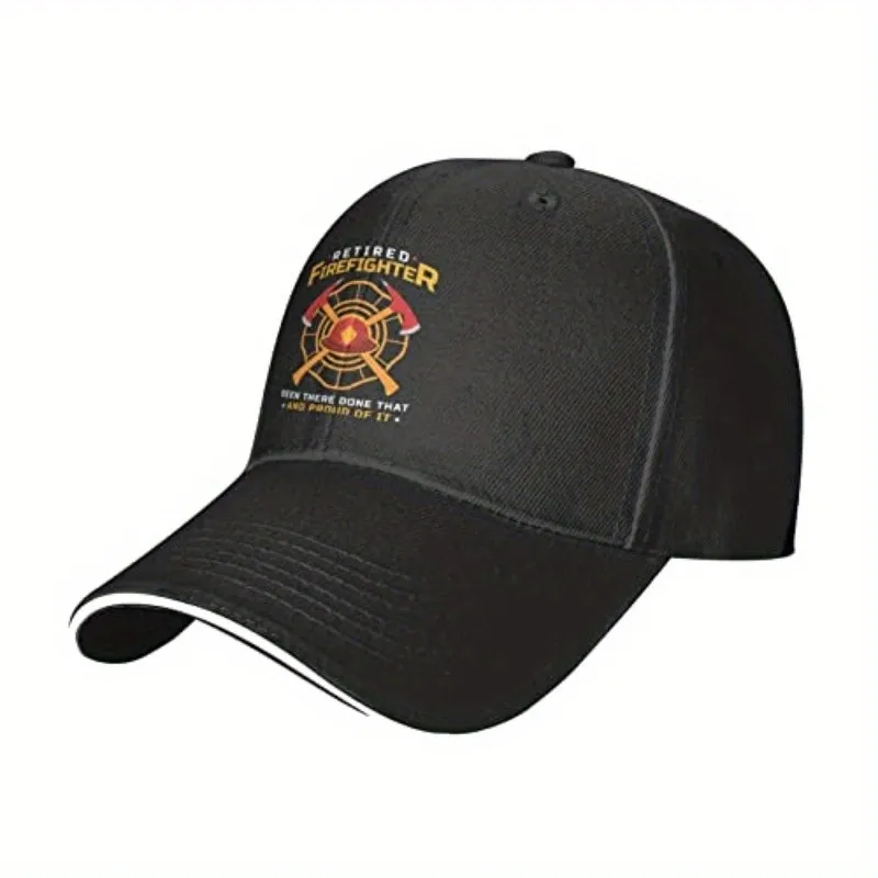 Retired-Firefighter-Been-There-Done-That-Proud-Fireman-Baseball-Cap-Casual-Adjustable-Adult-Hat