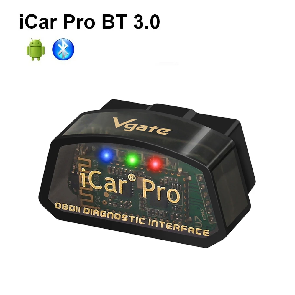 Nuovo Vgate iCar Pro ELM 327 V2.3 OBD 2 Strumenti diagnostici per auto WIFI Bluetooth 4.0 per Android/IOS BT3.0 per Android OBD2 Scanner per auto