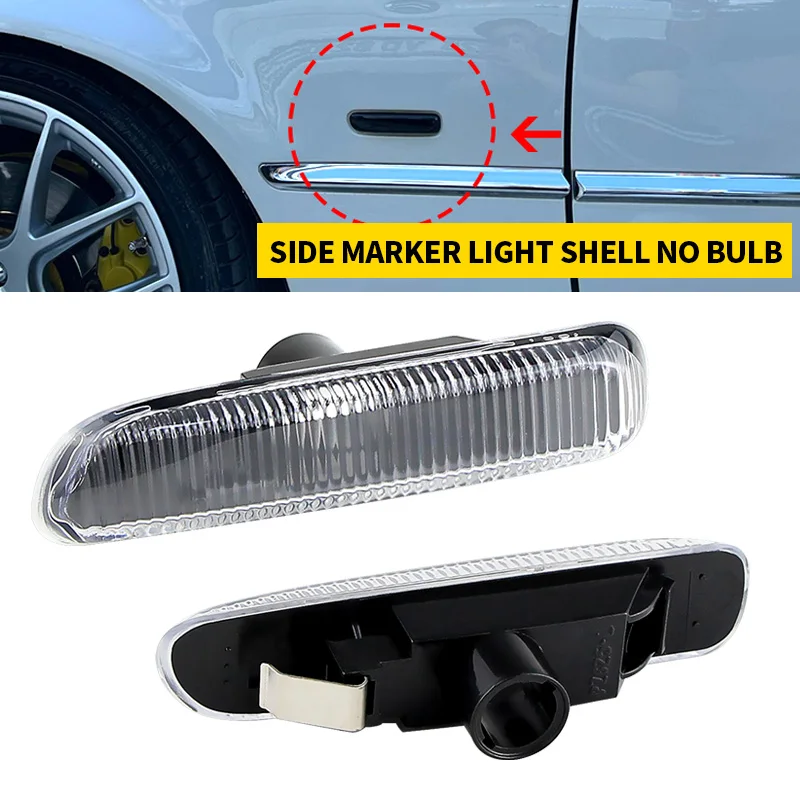 2Pcs Blinker Seite Marker Licht Objektiv Abdeckung Shell Für BMW 3 Serie E46 Limousine Coupe Wagon Cabrio 1997 1998 1999 2000 2001
