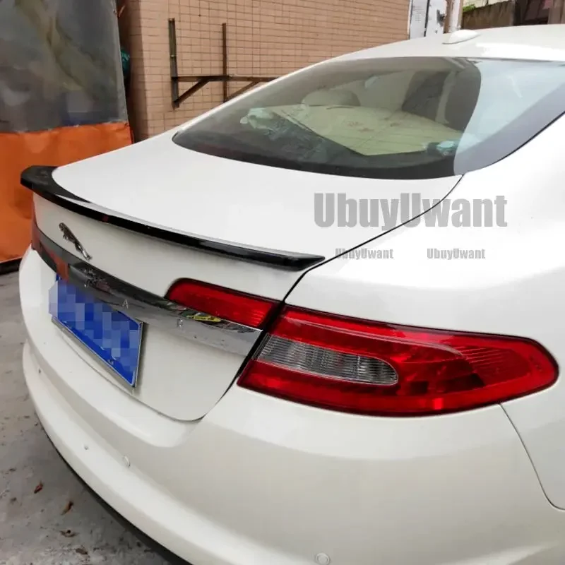 High Quality ABS Material Rear Trunk Lip Spoiler Wing Body Kit Accessories For Jaguar XF 2008 2009 2010 2011 2012 2013-2015 - view 6