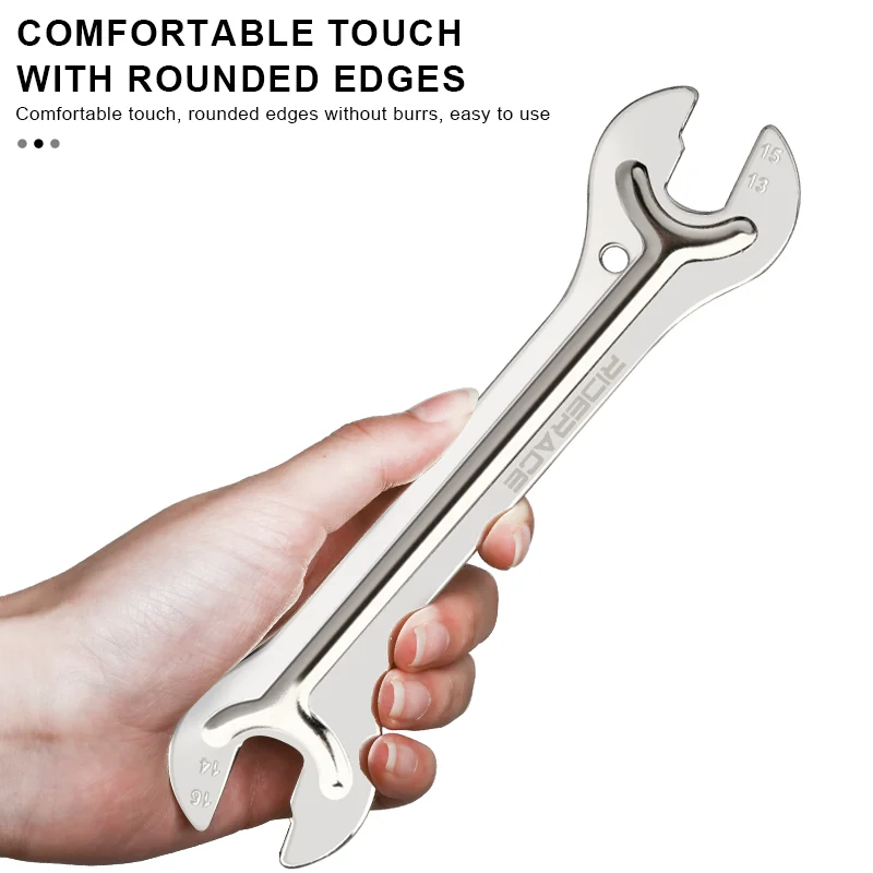 Llave de cono para buje de bicicleta - RIDERACE 13/15 y 14/16mm - imagen 2
