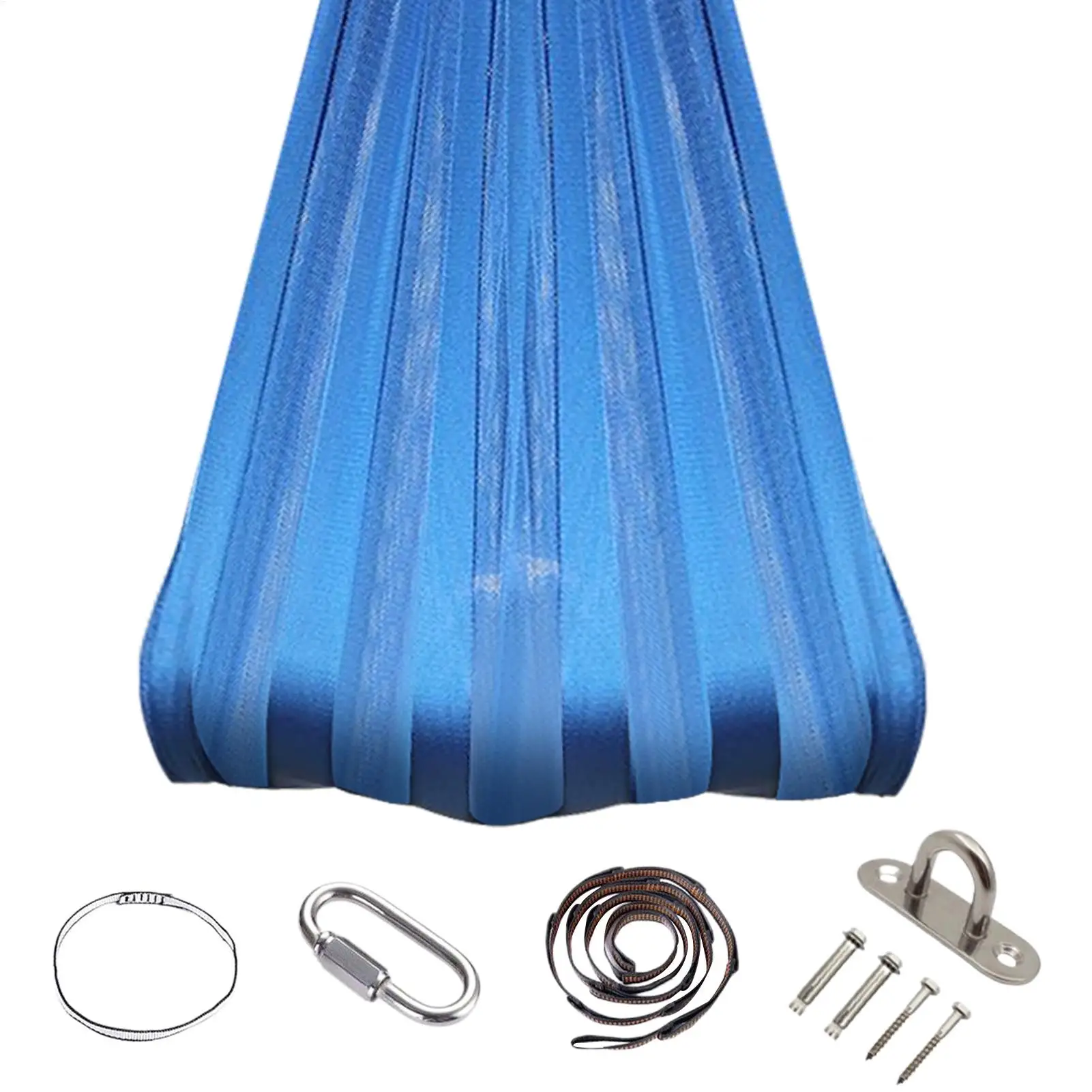 Sensory Swing Indoor Indoor Outdoor Cuddle Sensory Hammock Heavy Duty Kids Ceiling Swivel Hanger Kit For Camping Treehouse