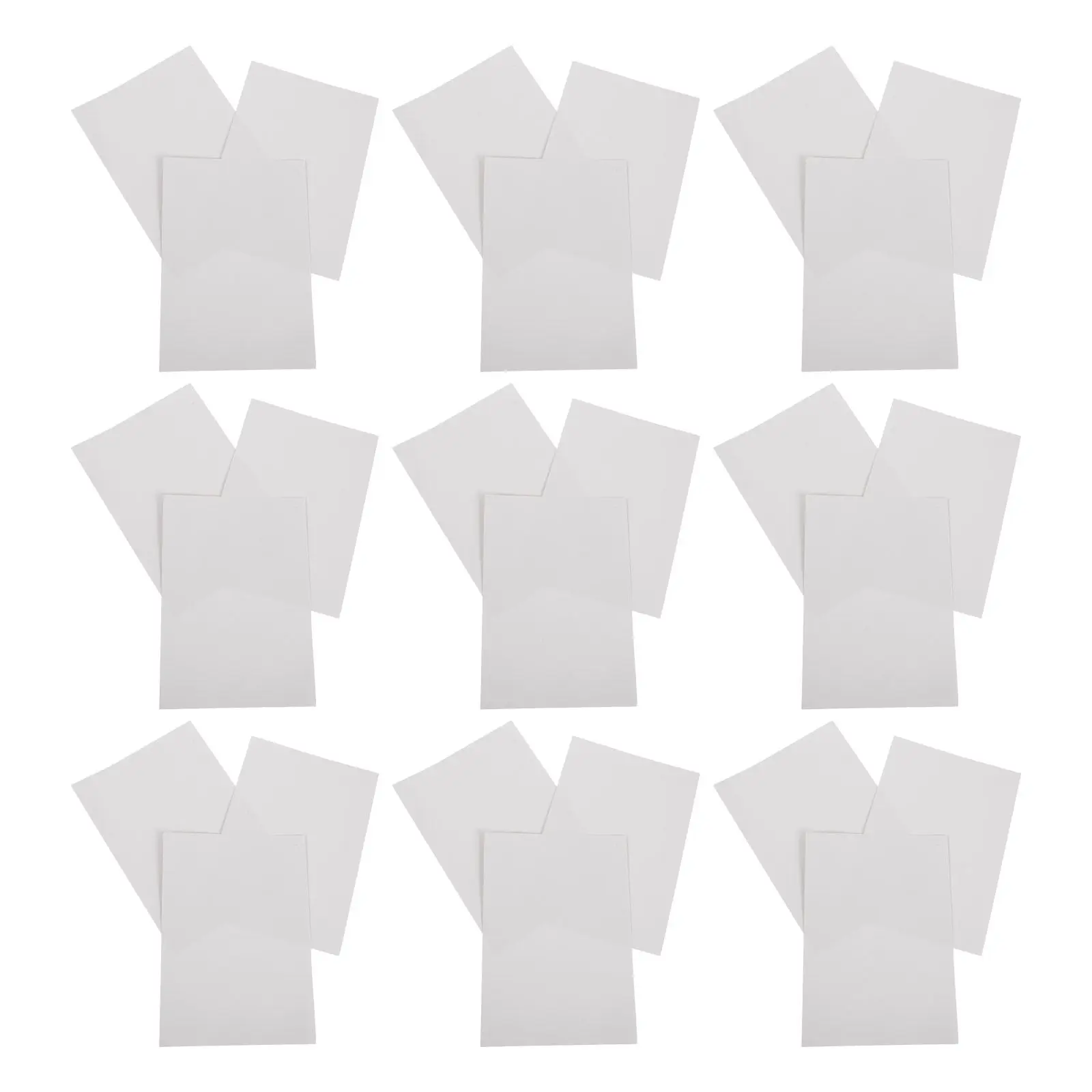 

100Pcs Adhesive Puzzle Saver Sheets Peel and Stick Glossy Sticker Paper for Jigsaw Puzzle Mounting No Mess Long Term Protection