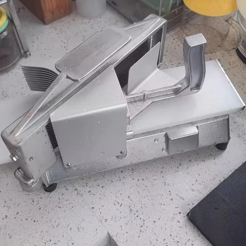 High quality stainless steel manual tomato fruit cutting machine tomato slicing tool