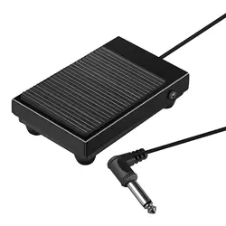 Piano Sustain Pedal Universal Damper Foot Pedal for Electronic Piano Keyboards Electronic Synthesizer Digital Pianos Accs