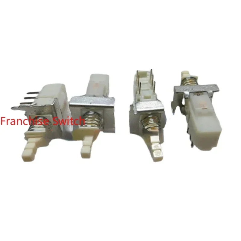 

10PCS Self-locking Switch Power 2 Rows 6 Pins With Lock Strap Bracket