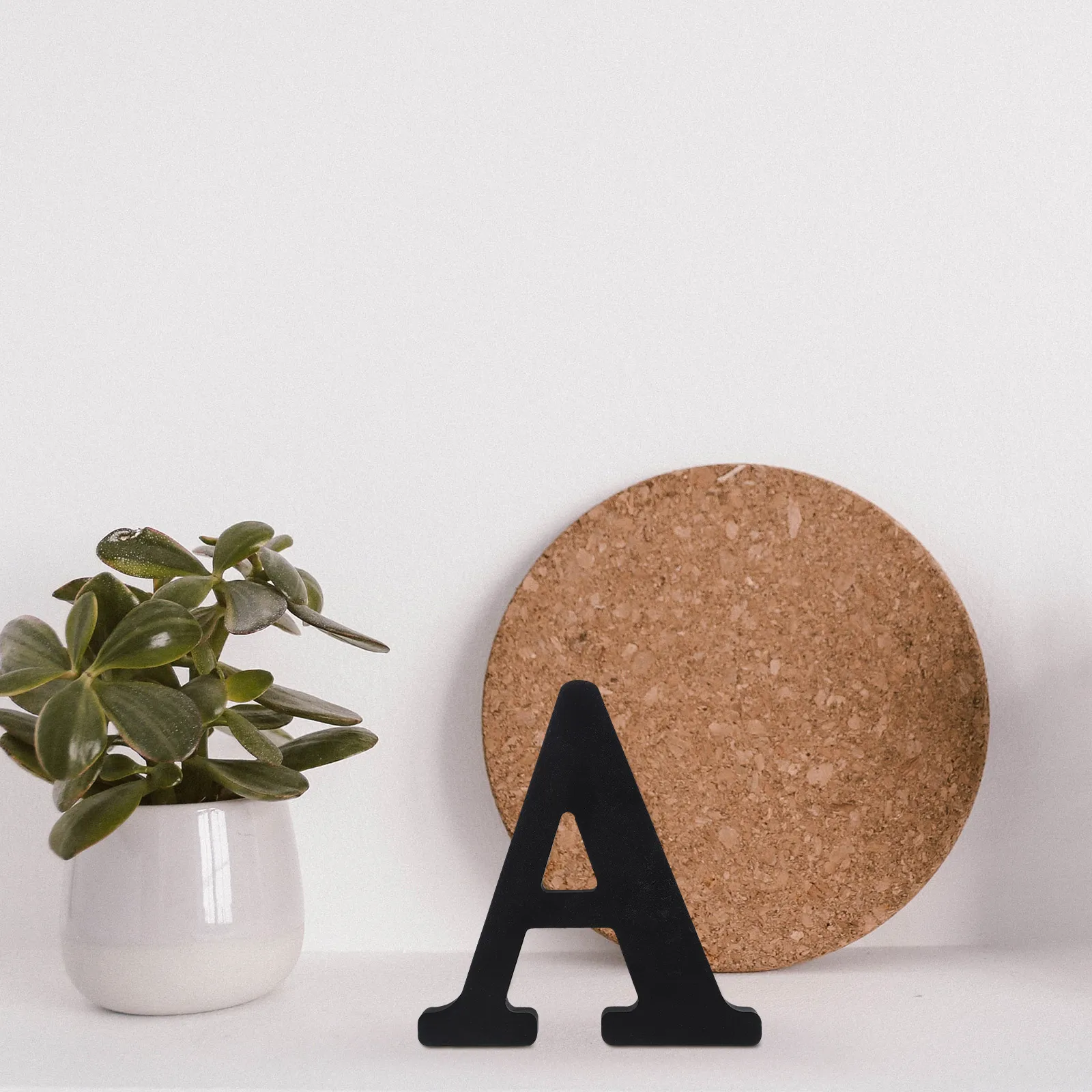 

Wooden Letter Ornaments Home Letters for Black Decorative Shelf Desktop