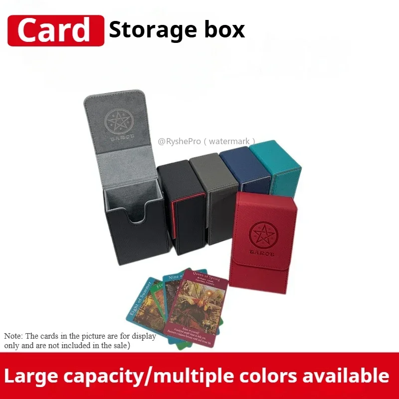 PU Leather Tarot Cards Case  for MTG Most Standard Size Tarot Cards  Collectible Trading Playing Commander Cards Decks Box