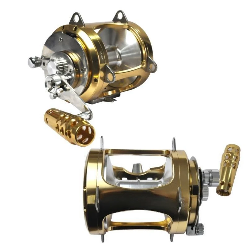 Full Metal Heavy Trolling Drum Fishing Boat Deep Sea Trolling Slow Iron Plate