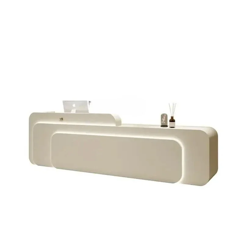 Simple Modern Front Desk Beauty Salon Cashier Wedding Company Oral Dental Front Desk