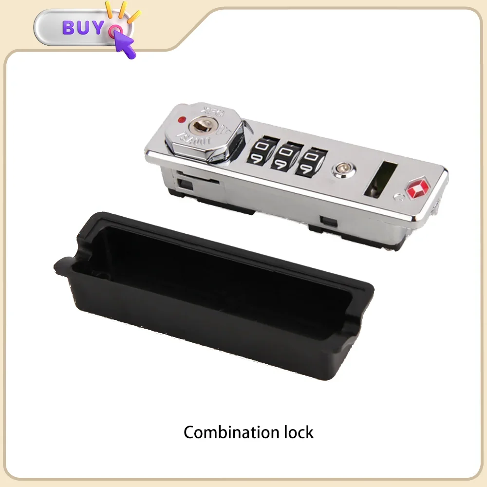 TSA Customs Password Lock Multi-purpose 3-digit Combination Lock For Travel Luggage Portable Suitcase Anti-Theft Code Padlock