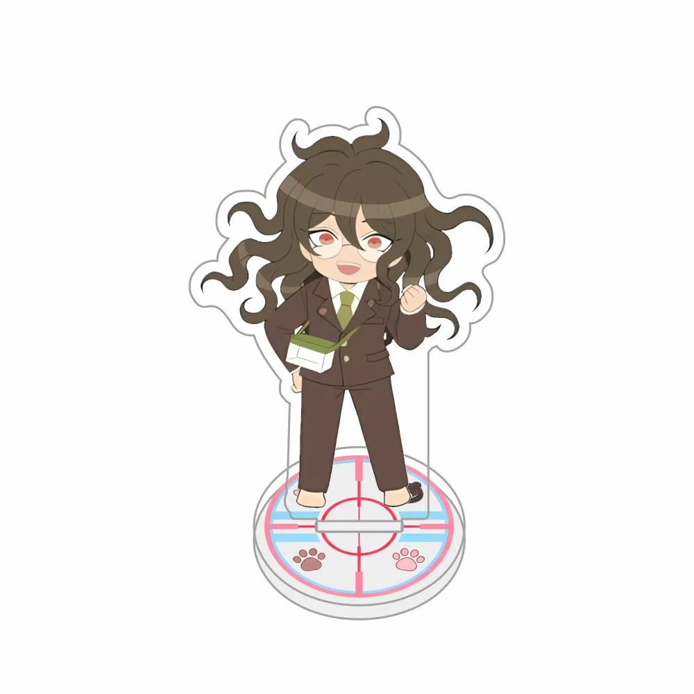 Danganronpa New 10cm Acrylic Stand keychain Nagito Chiaki Kokichi Kyoko Anime Desktop Decor Birthday Collection Gift