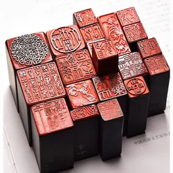 Luxury Stone Finished Seal Private Stamp for Chinese Calligraphy Painting Collection Portable Custom Chapter Art Supplies