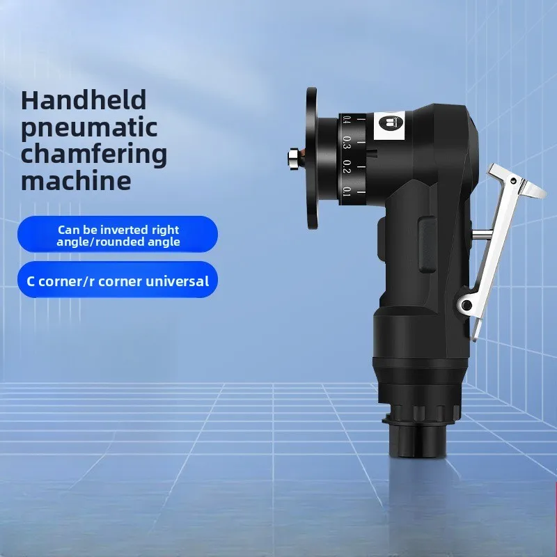 

Handheld Pneumatic Chamfering Machine Woodworking Edge Banding Angle Grinder 45 Degree Trimming Chamfering Artifact