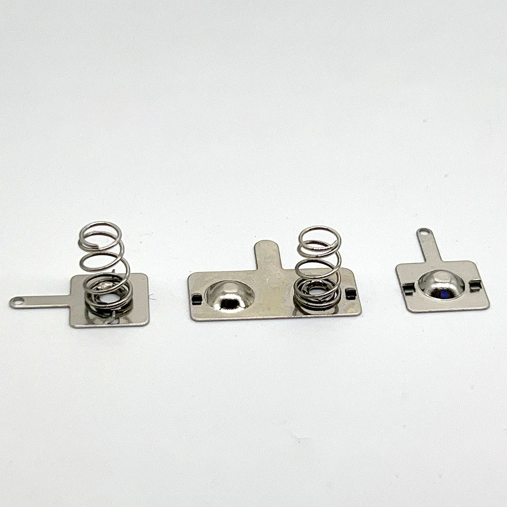 20er-Set AAA-Batterie-Federkontaktklemmen, positiv-negativ, PCB-Montage, Batterie-Federclip, Batteriehalter, Metallkontaktplatte – Detail 6