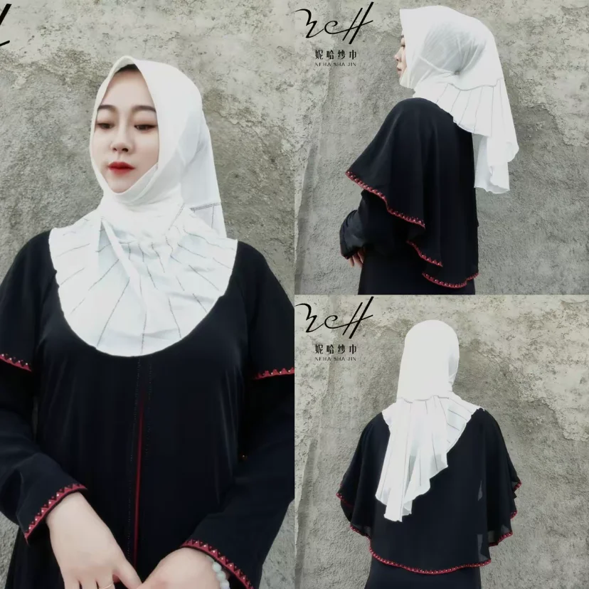 

Handmade New Design Ready Muslim Hijab Head Wears