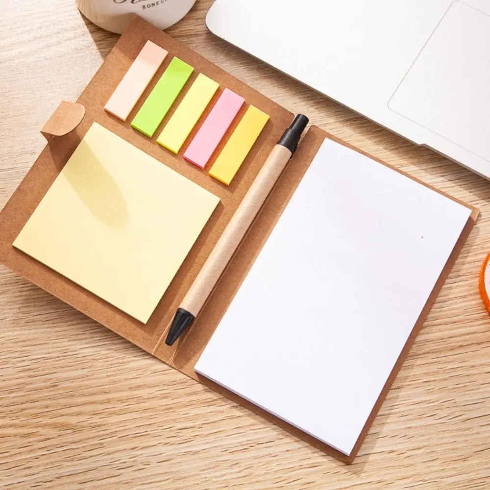 Sticky Note Paper Set Criativo INS Journaling Sticky Memo Pads Papelaria