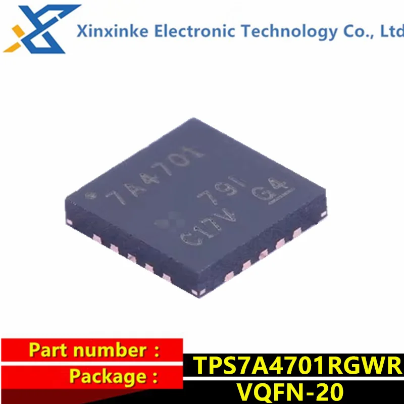 

TPS7A4701RGWR 7A4701 VQFN-20 LDO Voltage Regulators 36V 1A 4.17uVRMS RF LDO VTG Reg Power Management ICs Brand New Original