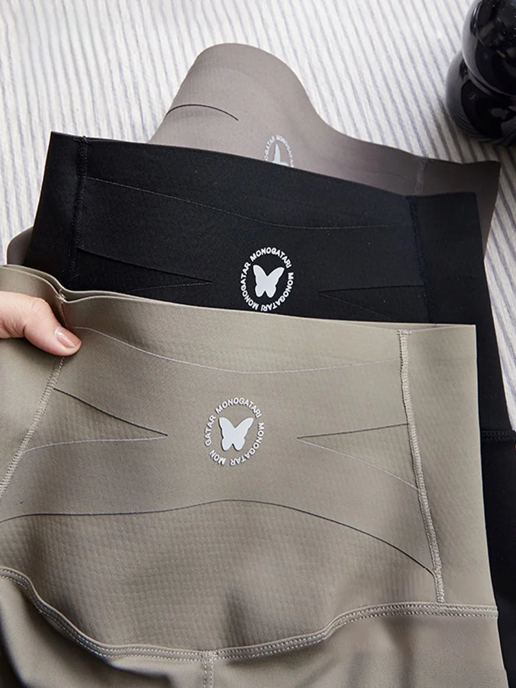 

High-Waist Sl arkskin Fitn Pants Women's High Elastici Tummy Control Butt Lifting Bot Non-Slip Loose Fit