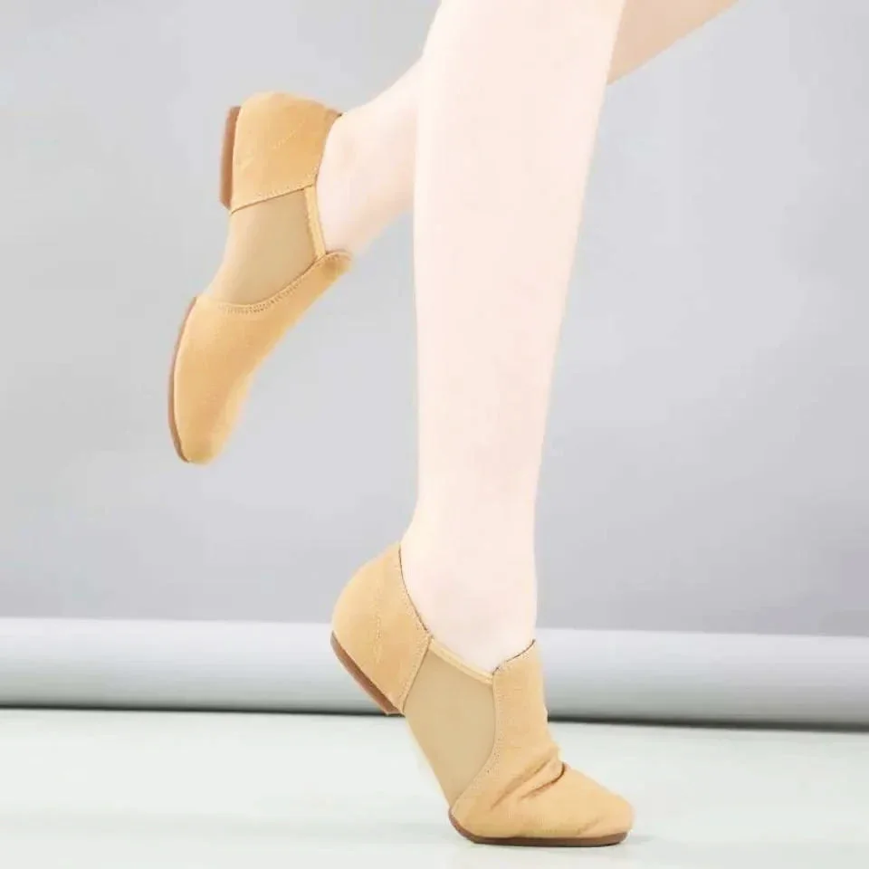 남녀공용 스트레치 재즈 살사 댄스 슈즈, 라틴 요가 발레 교사 댄스 스니커즈 샌들, 야외 스포츠 운동 신발