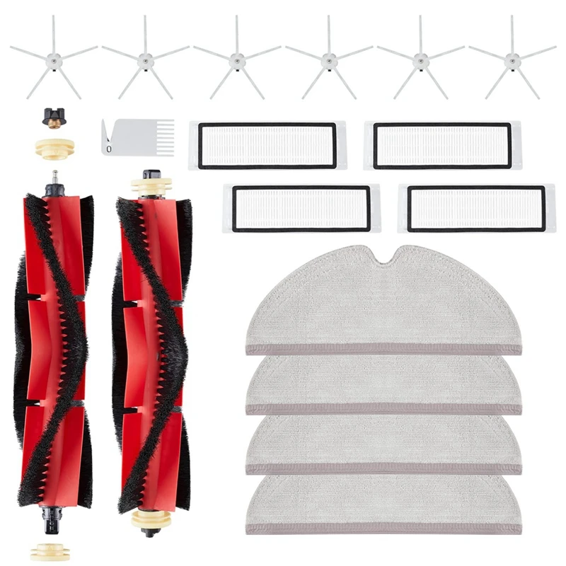 Roborock-掃除機の交換用アクセサリ,ローラーブラシ,s5,s6,s5max,1セット