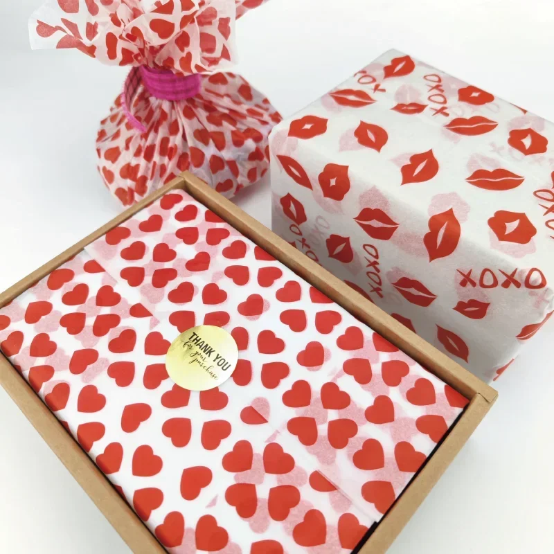 10pcs/bag 50x70cm Tissue Paper 17g Flower Wrapping Crepe Papers Gift Apple Packaging Craft Paper Wine Shirt Wrapping Packing