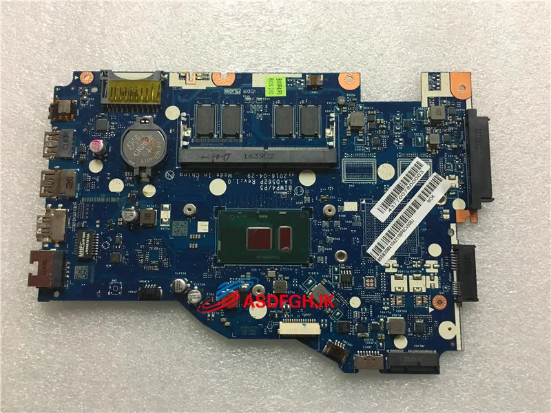 Original  LA-D562P FOR Lenovo Ideapad 110-15ISK Motherboard WITH I3-6100U  100% TESED OK