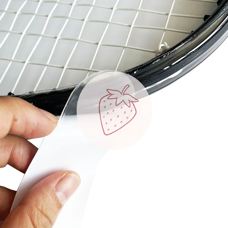 

Прозрачная защитная лента для головки теннисной ракетки, снижающая трение, наклейка из ТПУ, защитная лента, спортивные аксессуары