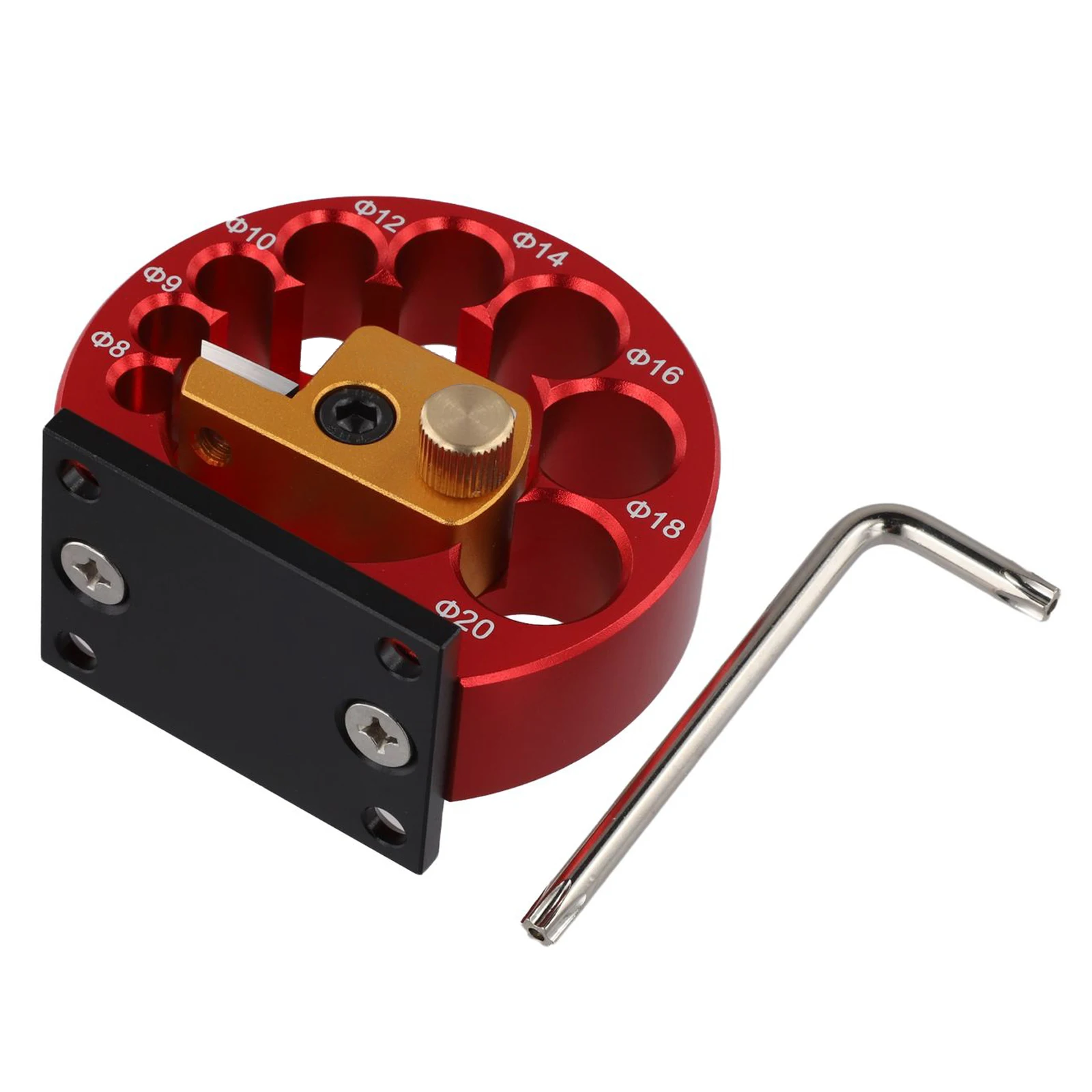 

Milling Tool 76*85mm Adjustable Dowel Maker Carbide Blades Cutting Compact Design DIY Woodworking For Doweling Tasks