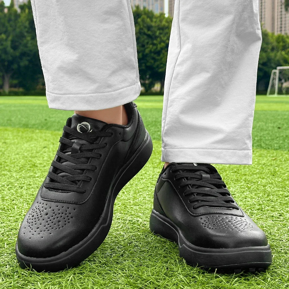 Neue Herren-Golfschuhe für Outdoor-Sportarten, leichte und lässige, rutschfeste Golfschuhe, erhältlich in großen Größen 39-48 – Detail 9