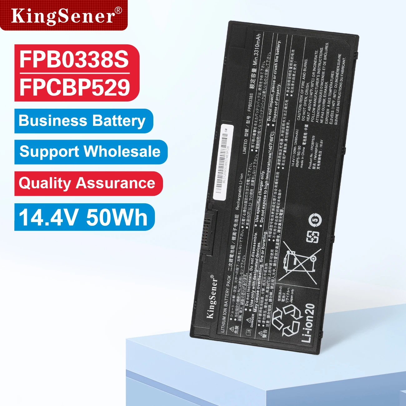 

FPB0338S FPCBP529 FMVNBP247 Laptop Battery For FUJITSU LifeBook E559 E549 E459 E548 E449 14.4V 3490mAh Fast Delivery