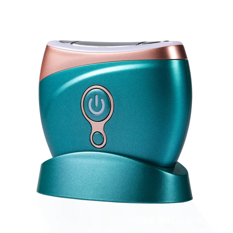 Beauty device vibration massage facial care device cold and hot lifting facial firming home neck care device