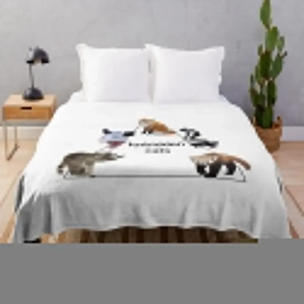 forbidden cats Throw Blanket Kid'S Travel Blankets