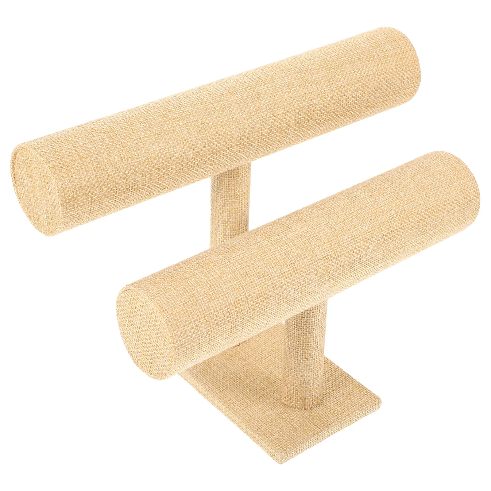 Bracelets Display Stand Headband Display Holder 2 Tiers Lightweight Rustic Jewelry Organizer Table Decoration Bracelets Storage