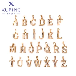 Xuping Jewelry New Arrival English Iniciales Letter Pendant Necklace for Women Girls Exquisite Gift X001035950