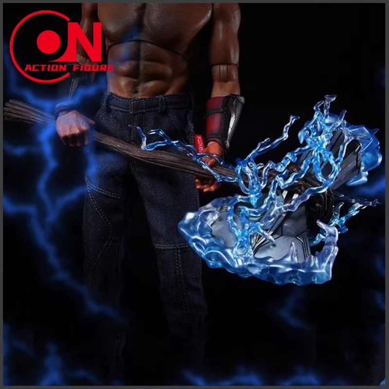 In Stock ASTOYS AS2021-01 1/6 Luminescent Axe 9.5 x 21 cm Weapon Model Fit 12'' Male Soldier Action Figure Body Dolls