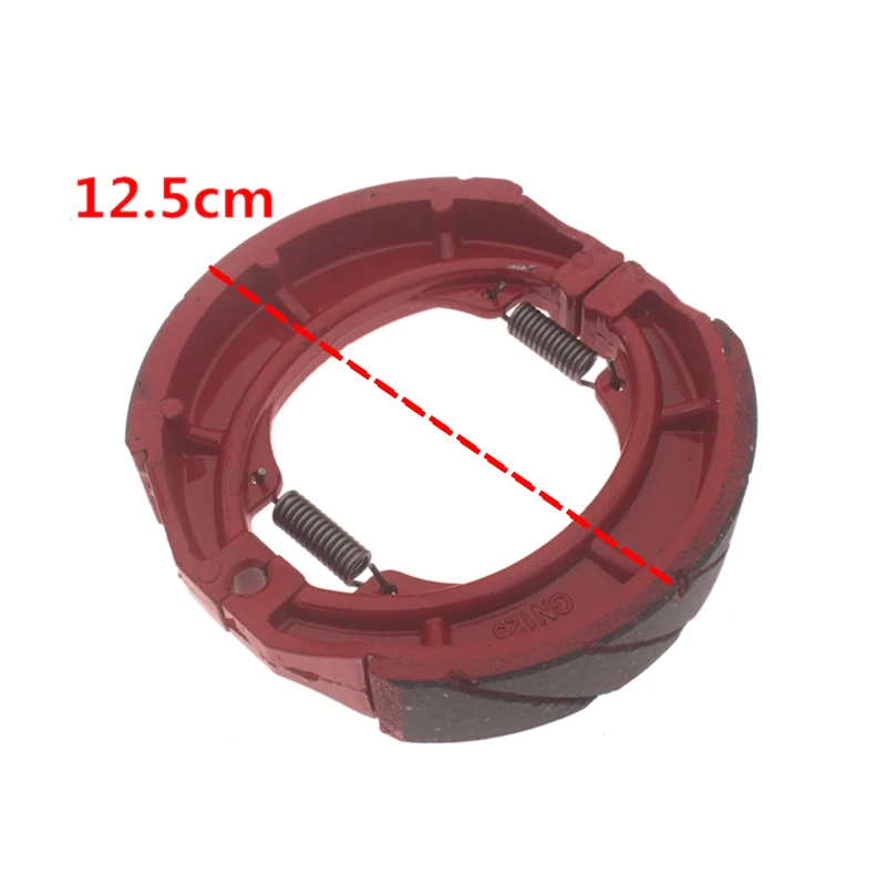 Front or Rear Brake Shoe Pad for CG125 GY6125 GS125 GN125 Scooter Motorcycle Athletic Modification